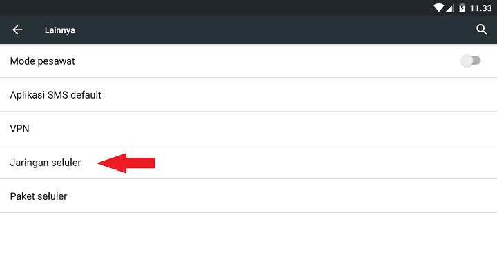 Setting APN di Android