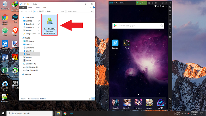Aplikasi Android di PC