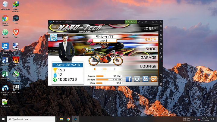 Main Game Android di PC