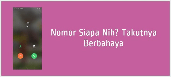 188 Nomor Apa Kenapa Menelepon Saya