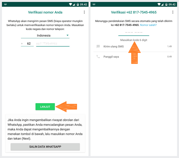 Cara Masuk Ke YoWhatsApp