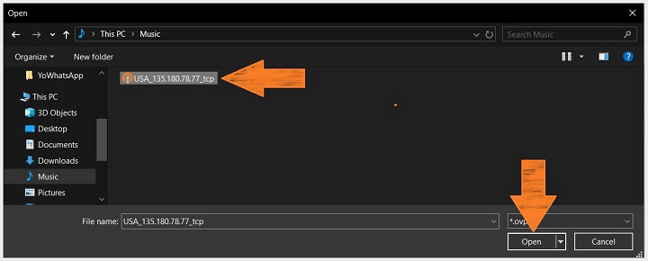 Menggunakan OpenVPN di PC