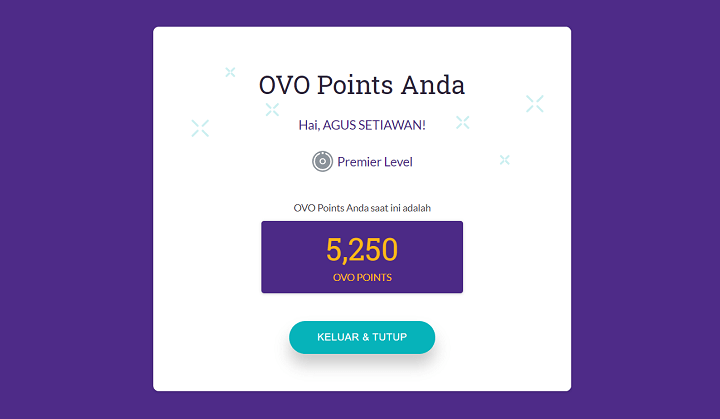 Cara Pindah dan Transfer OVO Point Menjadi OVO Cash