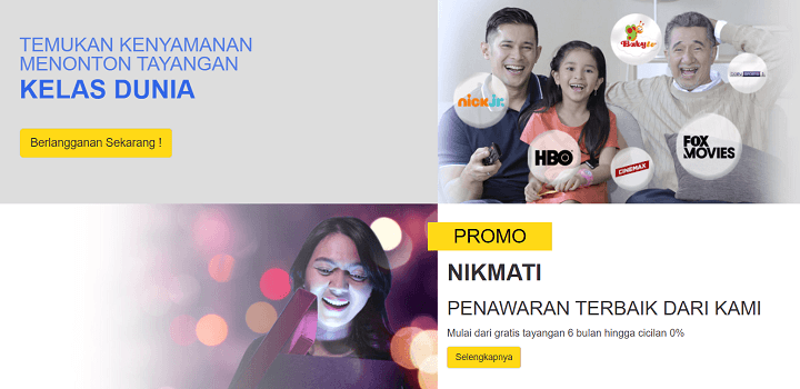 Daftar Harga Paket Internet WIFI Indovision Unlimited 2020