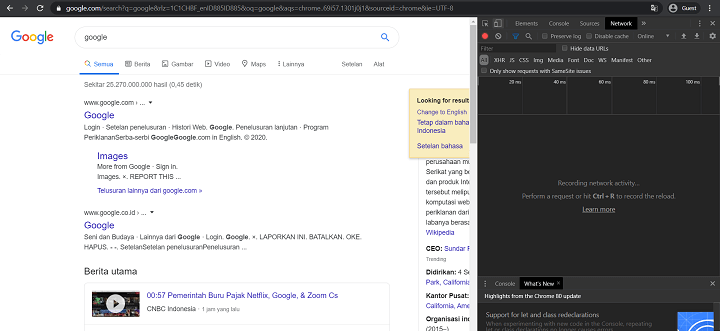 Fungsi dan Kegunaan Membuka Akses Inspect Element
